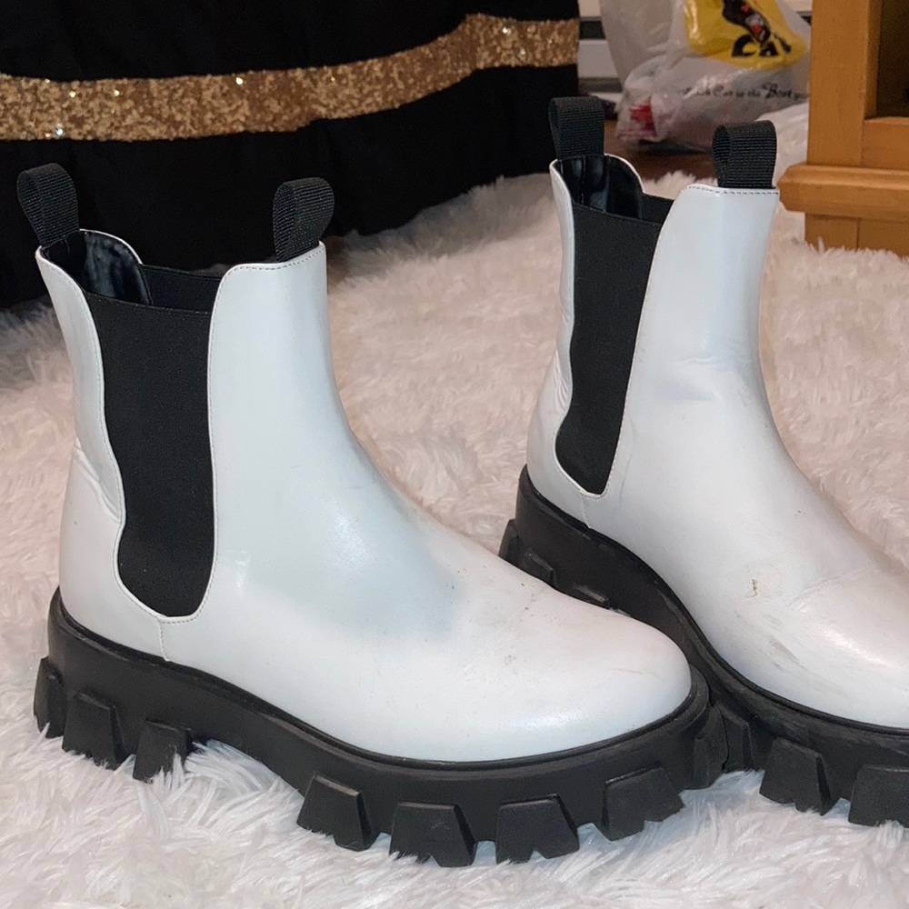White boots